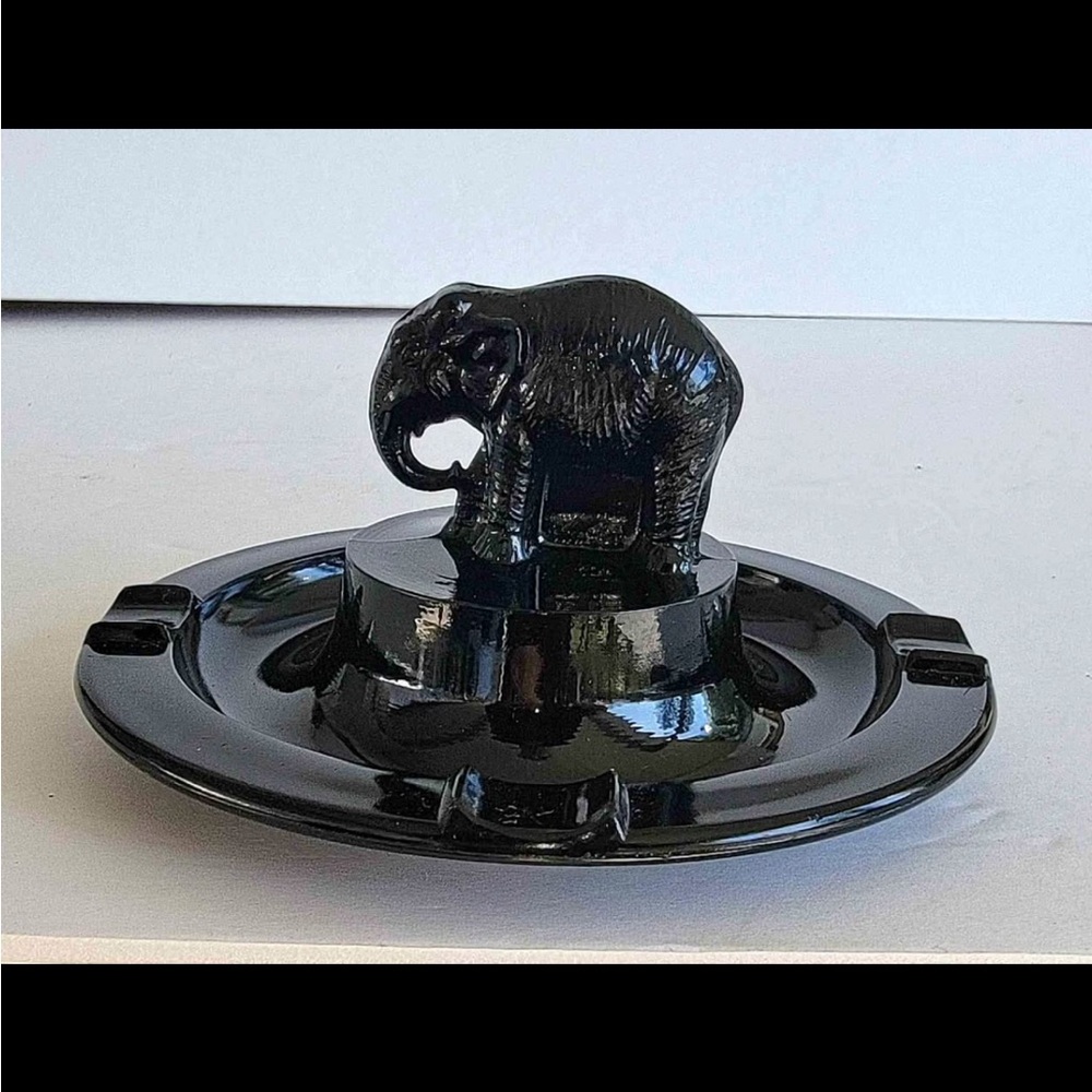 Black Elephant Ashtray
